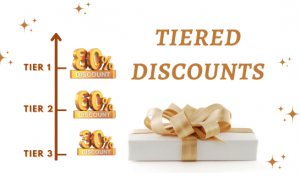 Tiered Discounts in BOGO deals